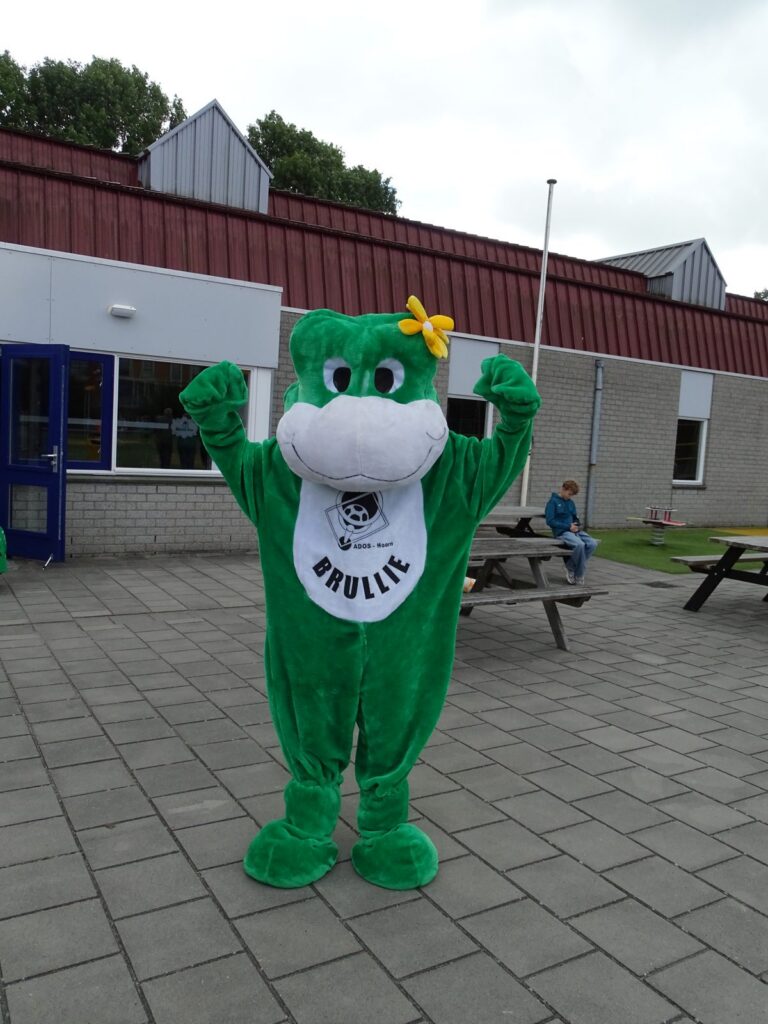 Mascotte Brullie van ADOS